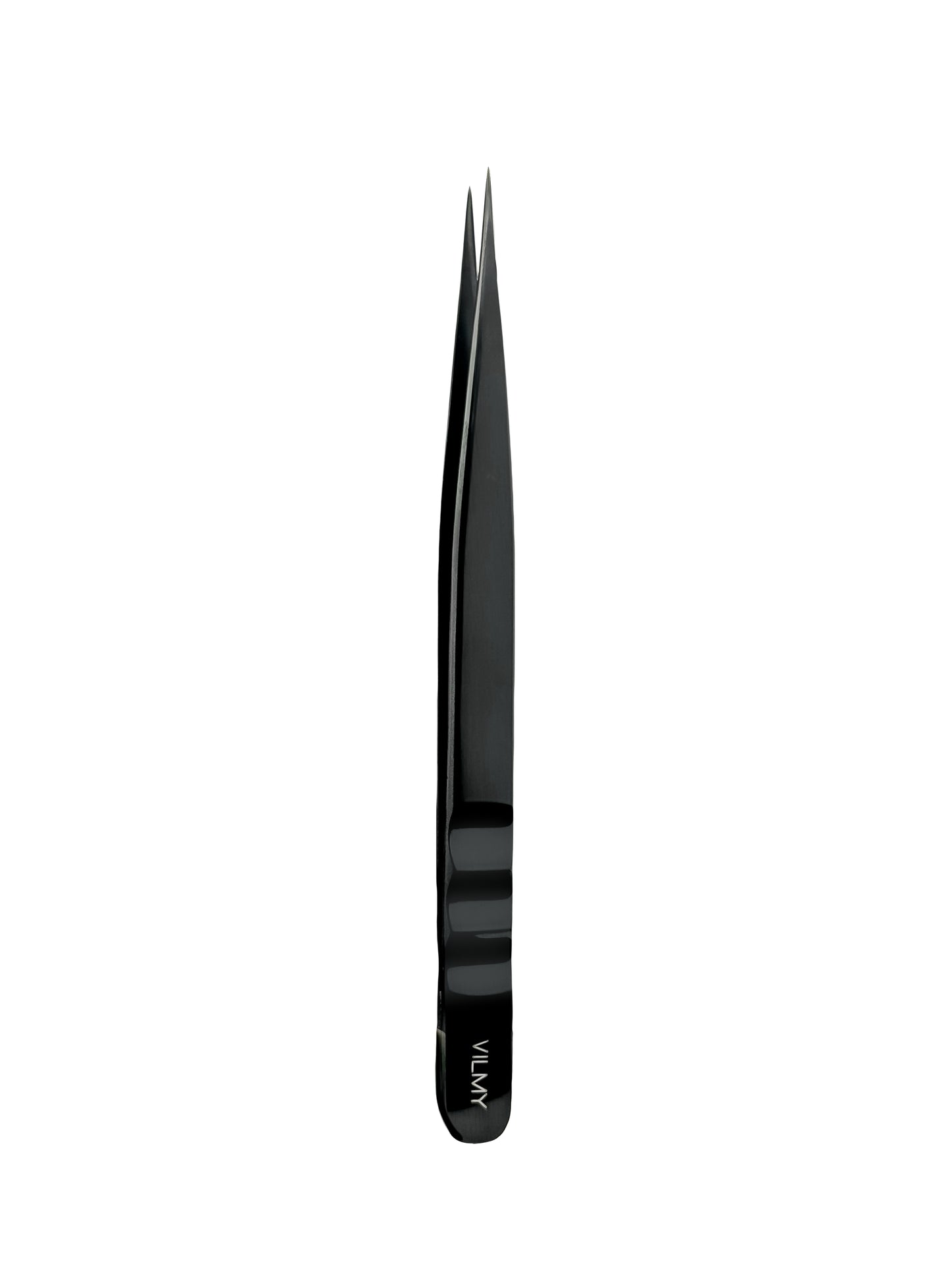Tweezers for eyelash extensions VILMY (straight) V-14b Black