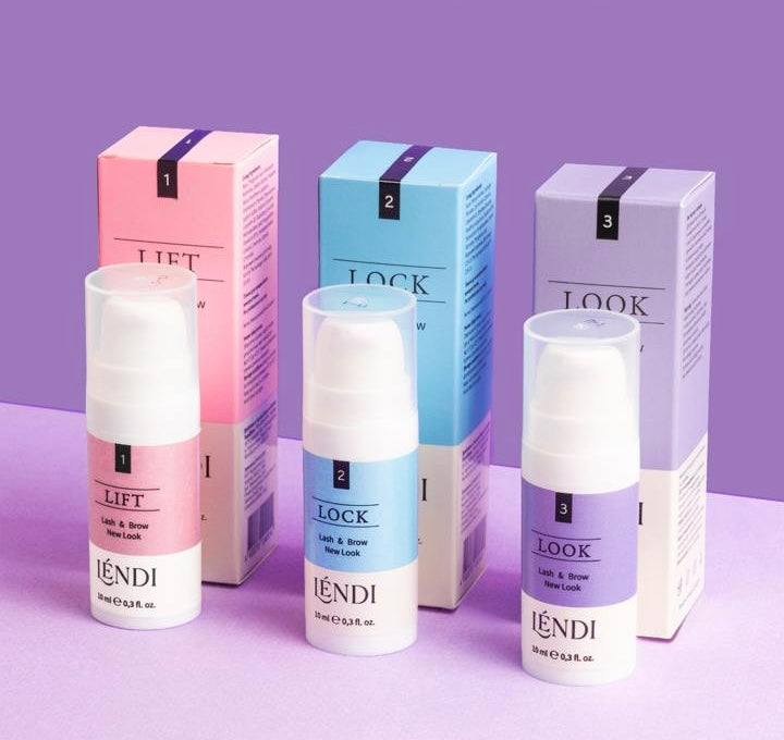 LENDI Lamination composition Lash & Brow New Look, 10 ml