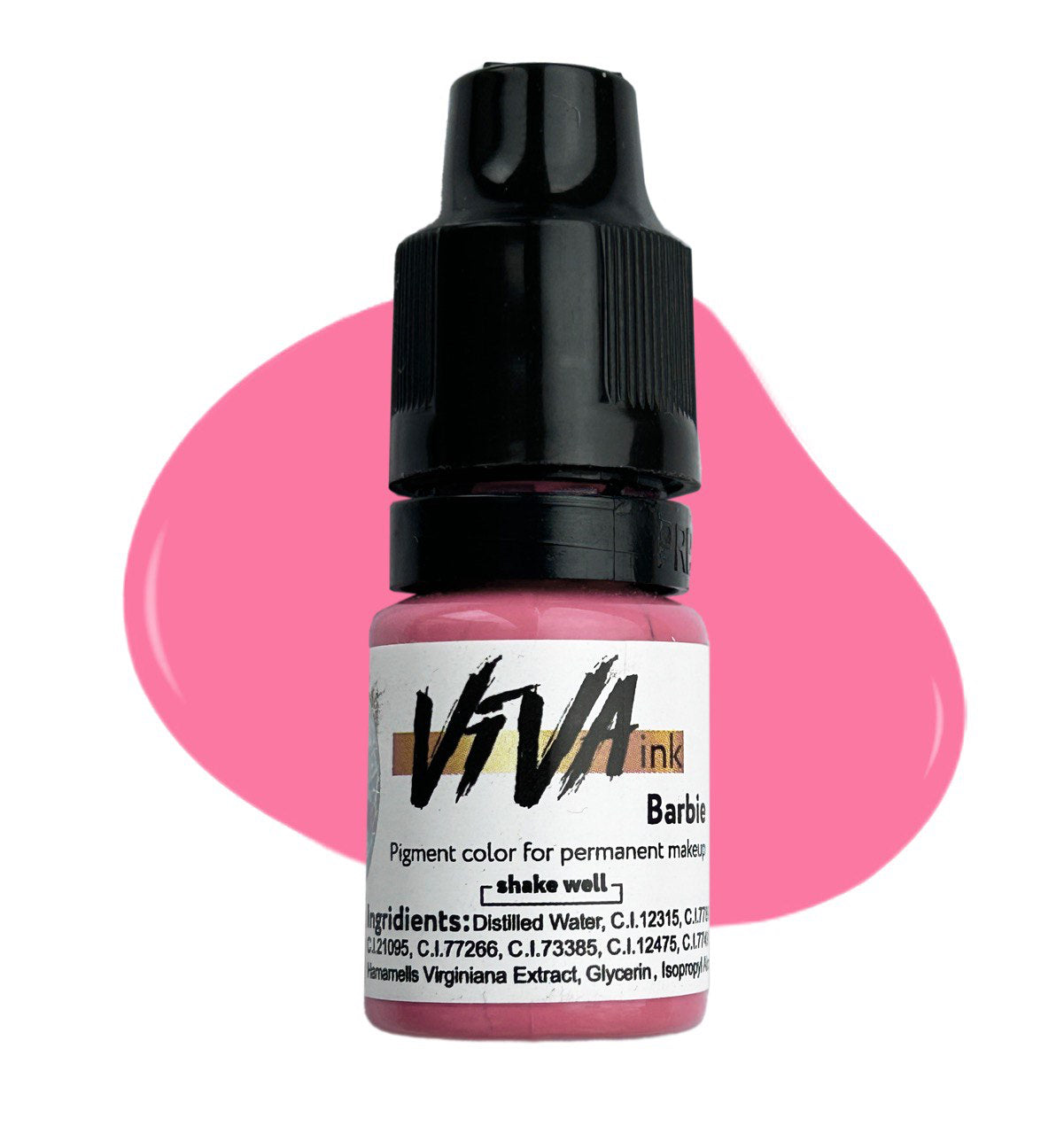 Lips 2 "Barbie" Viva Permanent Makeup Pigment, 6 ml