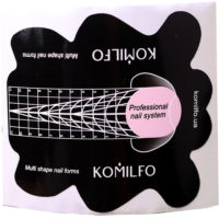 Komilfo Multi Shape Nail Forms 500 Pcs – multifunctional nail forms