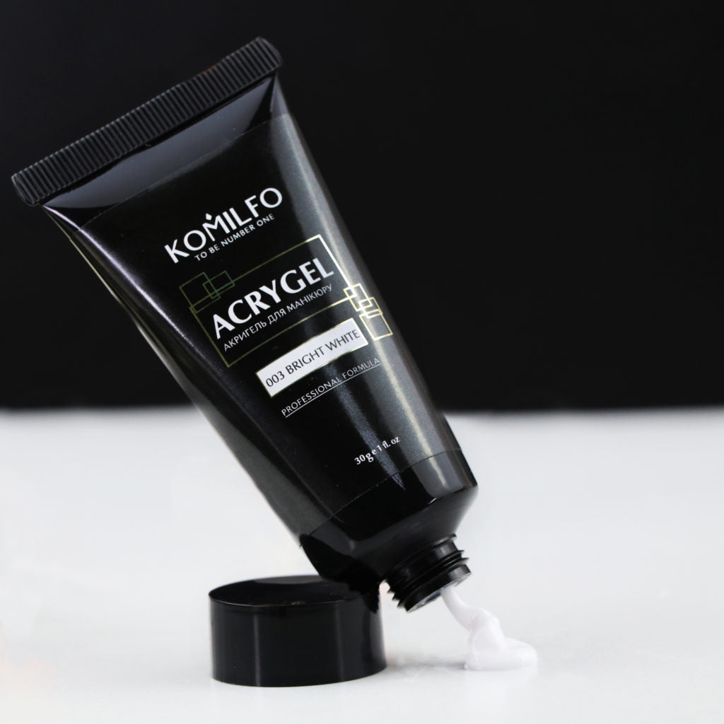 Komilfo AcryGel 003 Bright White, 30 g