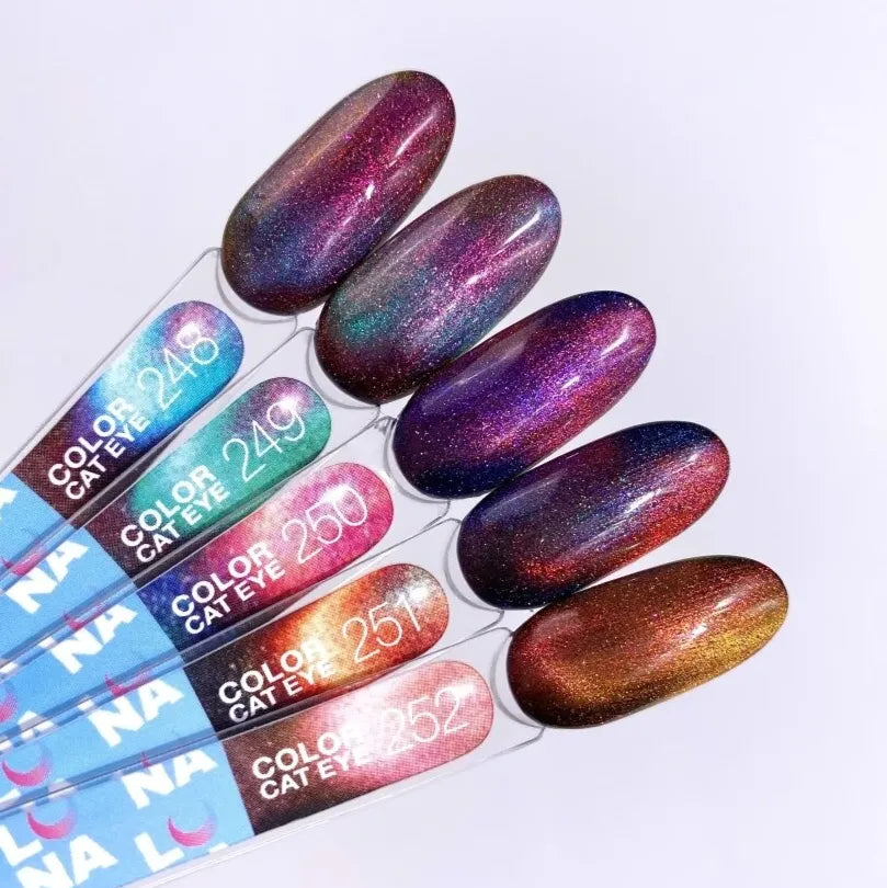 LUNAmoon Cat Eye 252 Gel polish Color, 13 ml