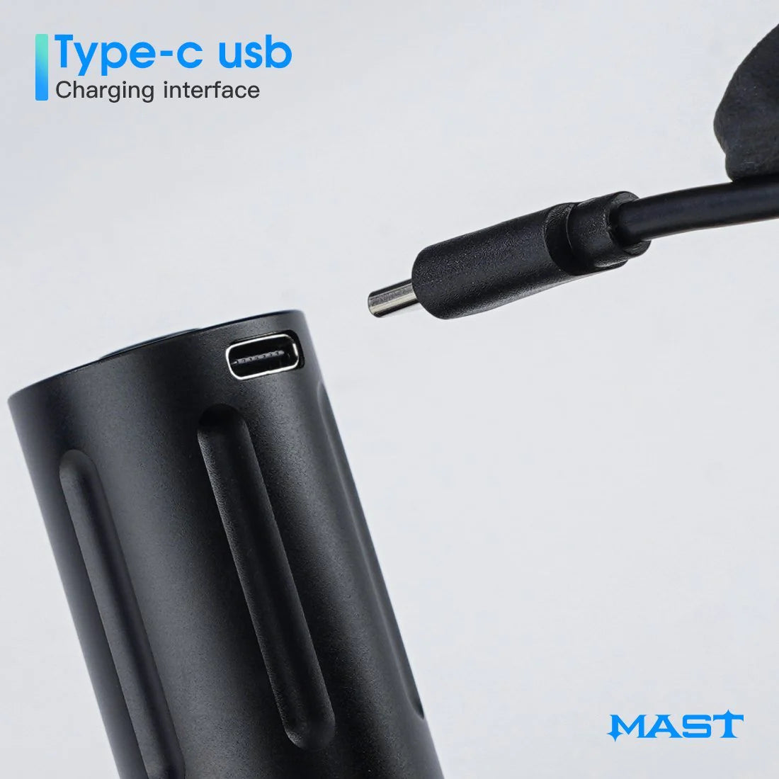 Mast Nano Wireless Rotary Pen Machine with Battery SMP Cartridge Short 3.2mm Stroke WQP006