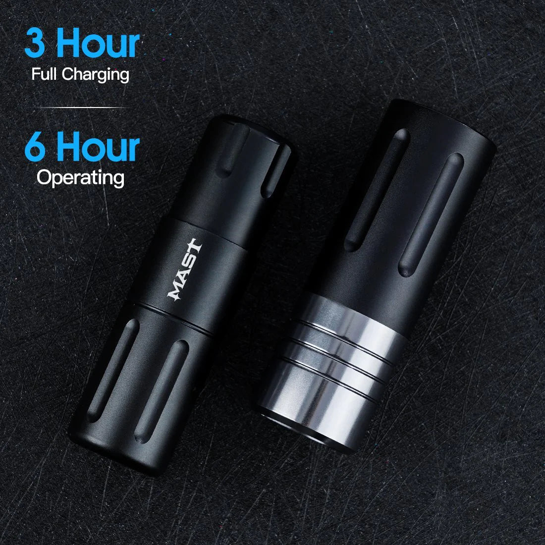 Mast Nano Wireless Rotary Pen Machine with Battery SMP Cartridge Short 3.2mm Stroke WQP006