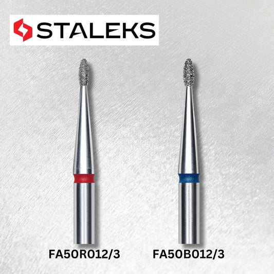 Staleks Bits Diamond Rounded “Bud” 1.2 mm