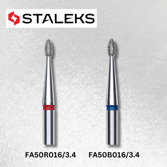 Staleks Bits Diamond Rounded “Bud” 1.6mm