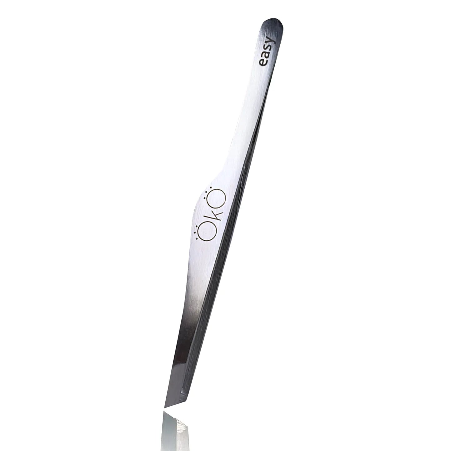 OkO Tweezers 02 Easy Touch Eyebrow soft pressure (Hand Sharpened)
