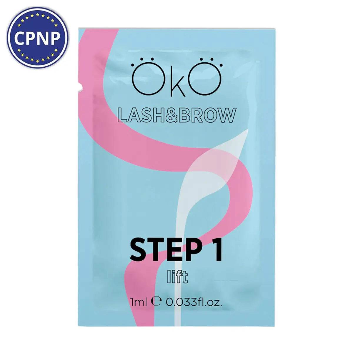 OkO STEP 1 LIFT Eyelash and Eyebrow Lamination Composition, 10 ml