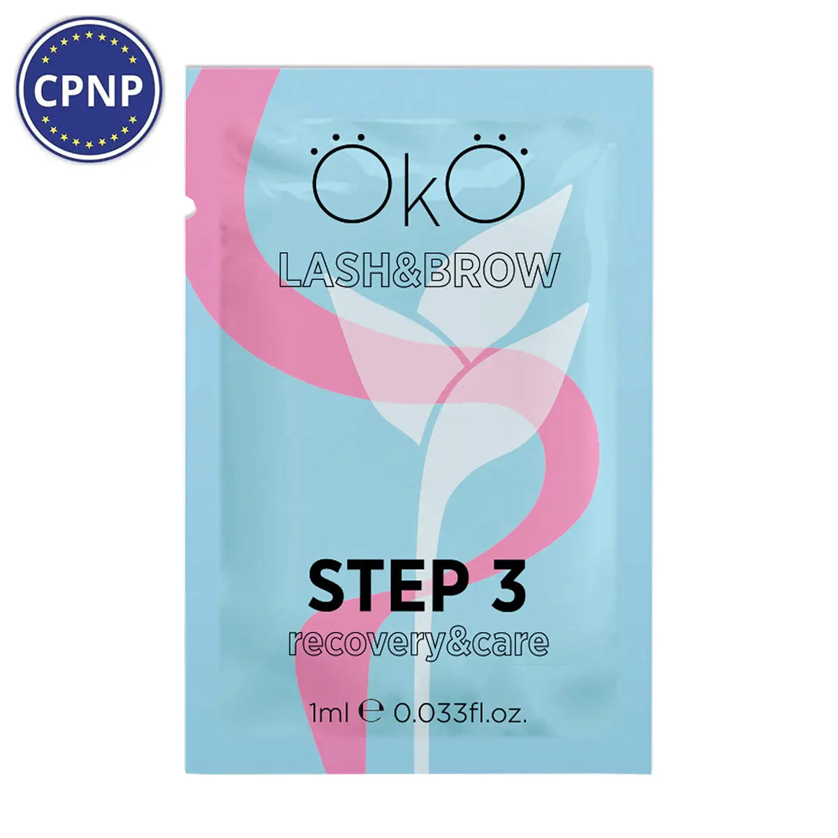 OkO STEP 3 CARE & RECOVERY Eyelash and Eyebrow Lamination Composition, 10 ml