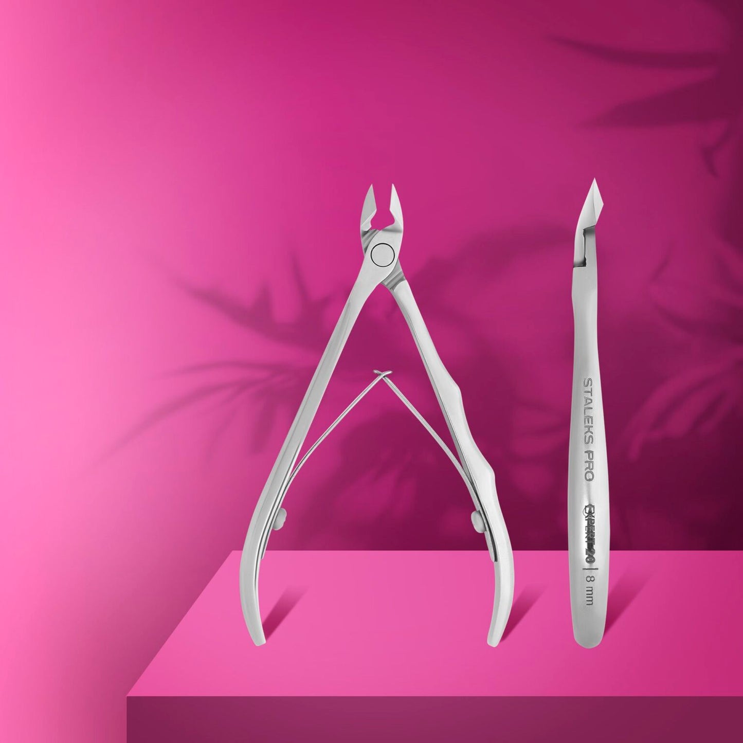 STALEKS Pro Professional cuticle nippers Expert 20, 8 mm (NE-20-8)