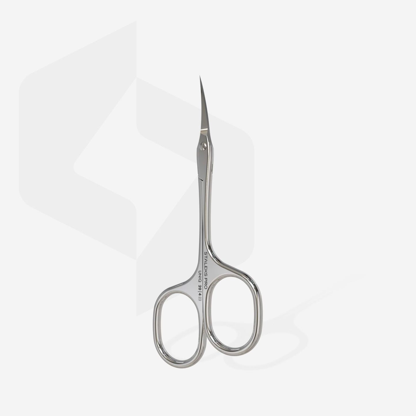 STALEKS Professional cuticle scissors Asymmetric UNIQ 20 TYPE 4 (SQ-20/4)