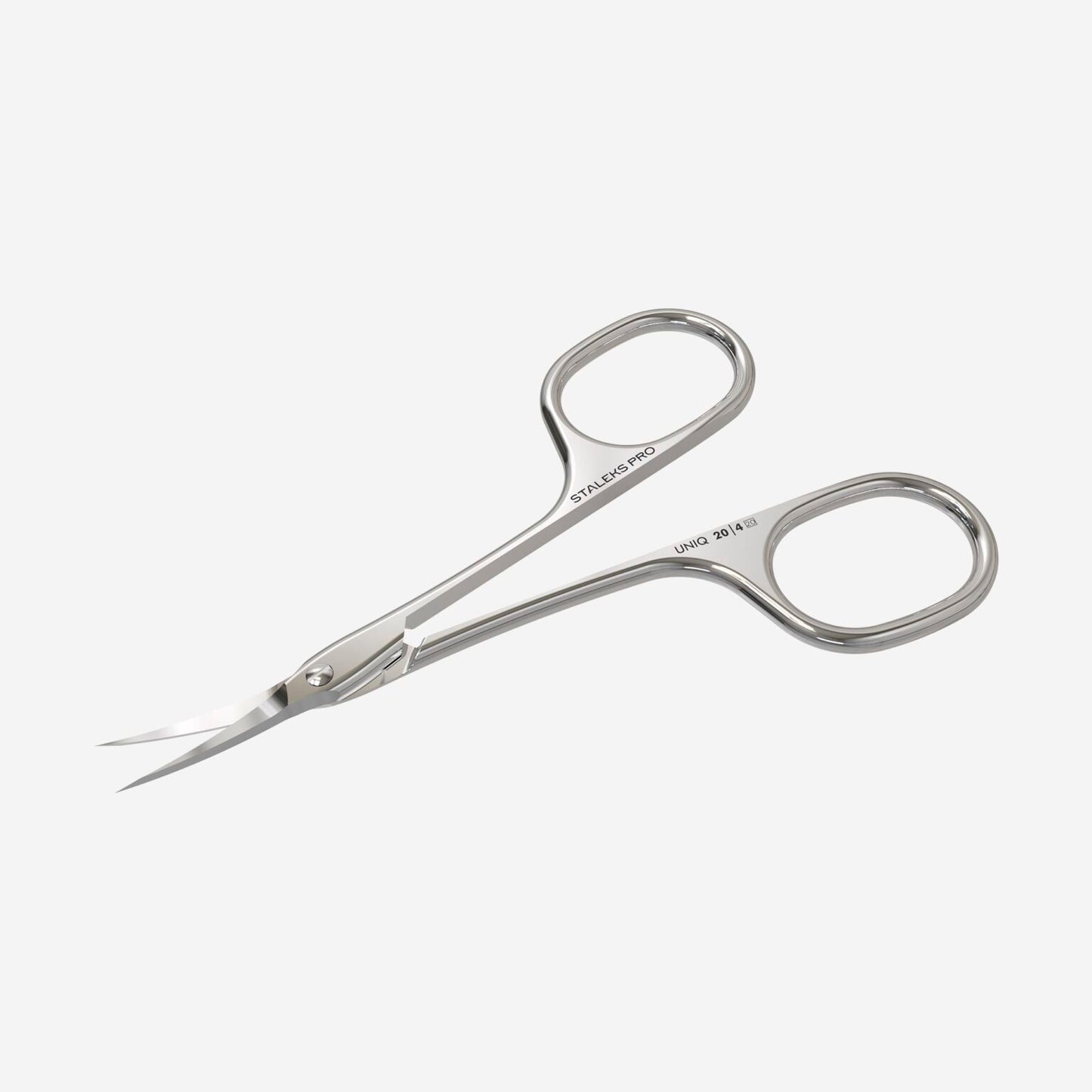 STALEKS Professional cuticle scissors Asymmetric UNIQ 20 TYPE 4 (SQ-20/4)