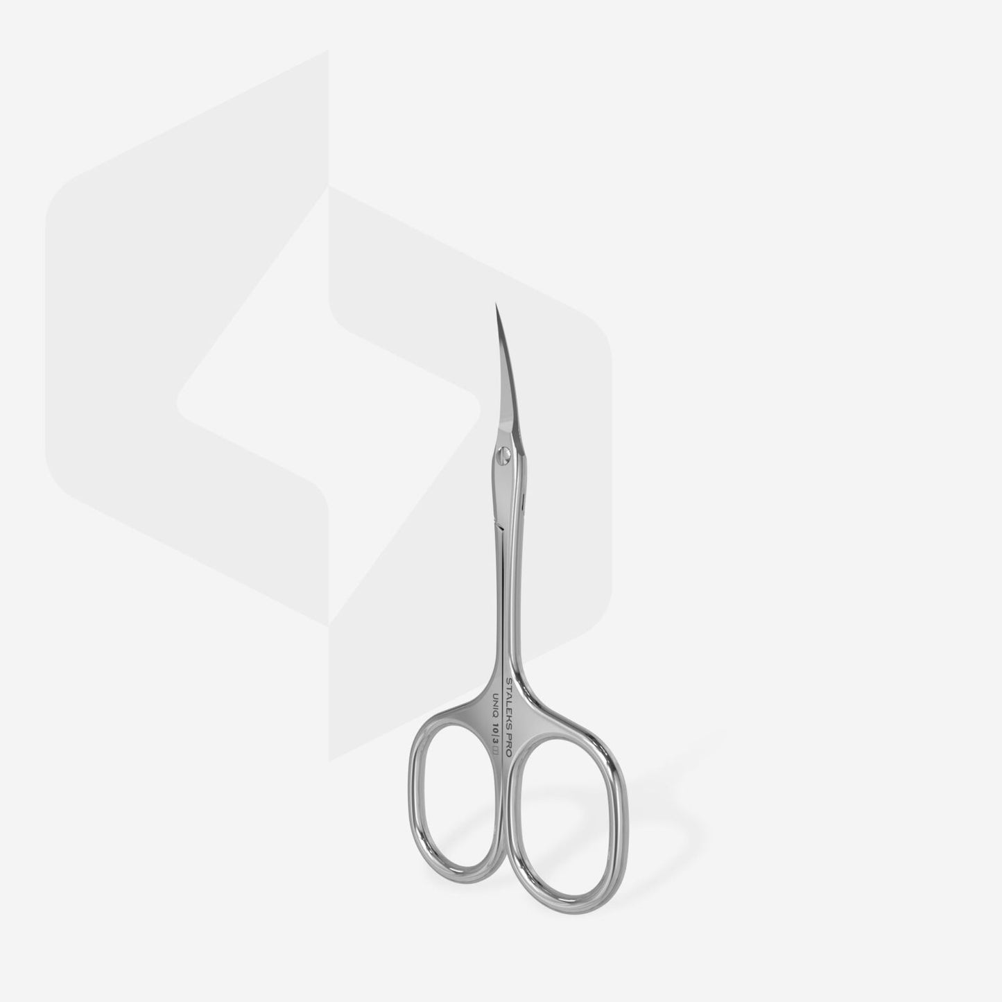 STALEKS Professional cuticle scissors Ballerina UNIQ 10 TYPE 3 (SQ-10/3)