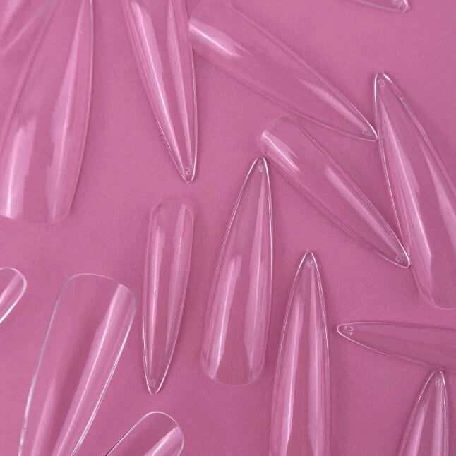 LunaMoon Gel Tips Stiletto XL, 500pcs