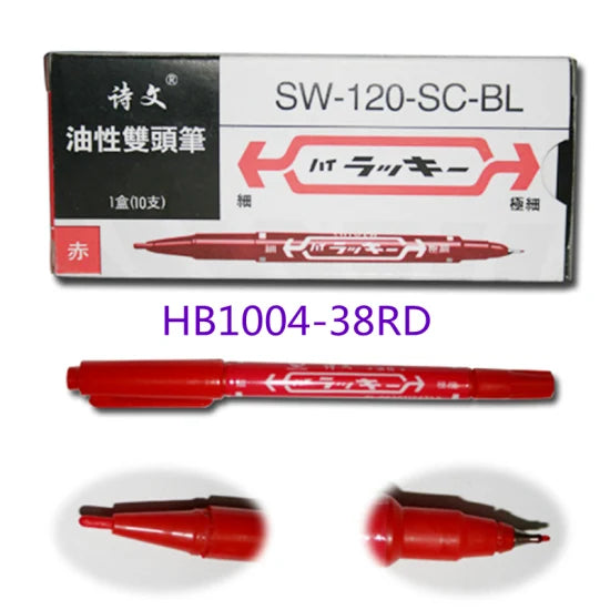 Tattoo Skin Scribe Pen Marker Dual Tip