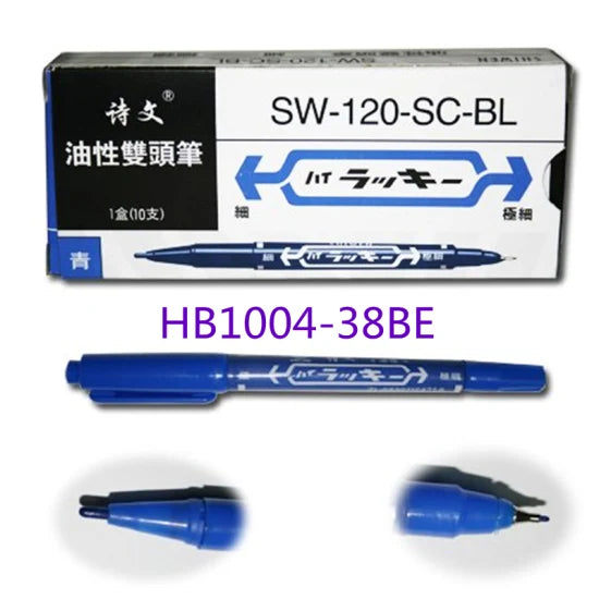 Tattoo Skin Scribe Pen Marker Dual Tip