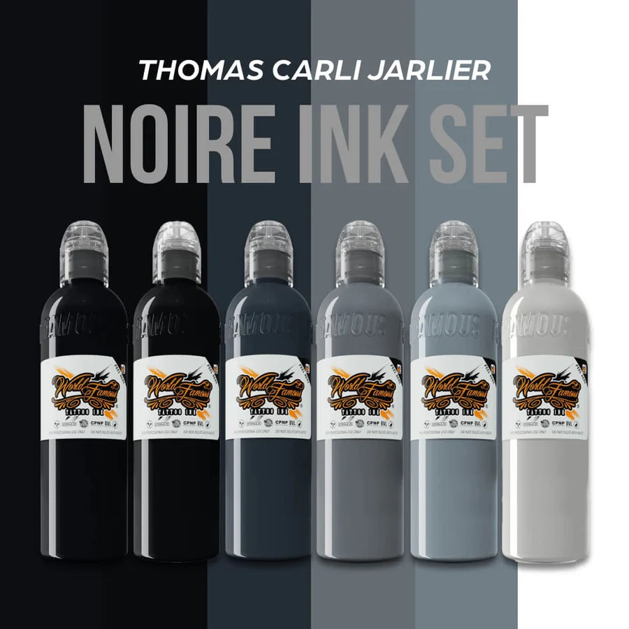World Famous Thomas Carli Jarlier Noire Ink Set