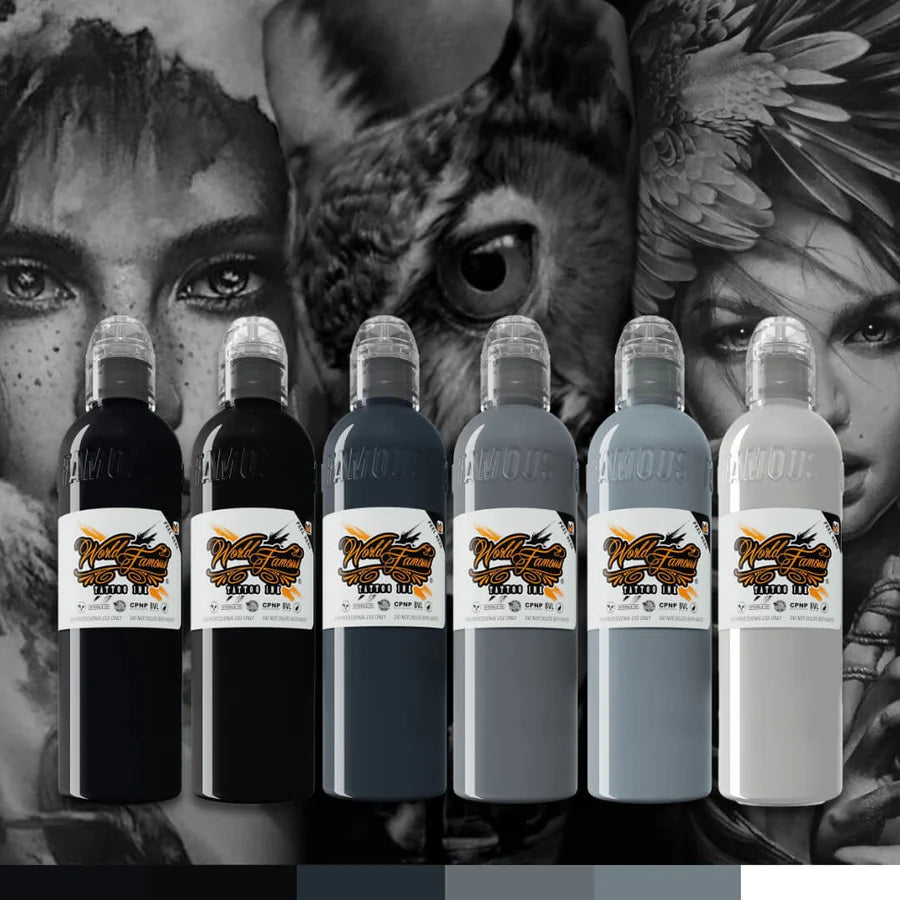 World Famous Thomas Carli Jarlier Noire Ink Set