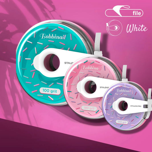 STALEKS White disposable abrasive tape EXPERT in a plastic case