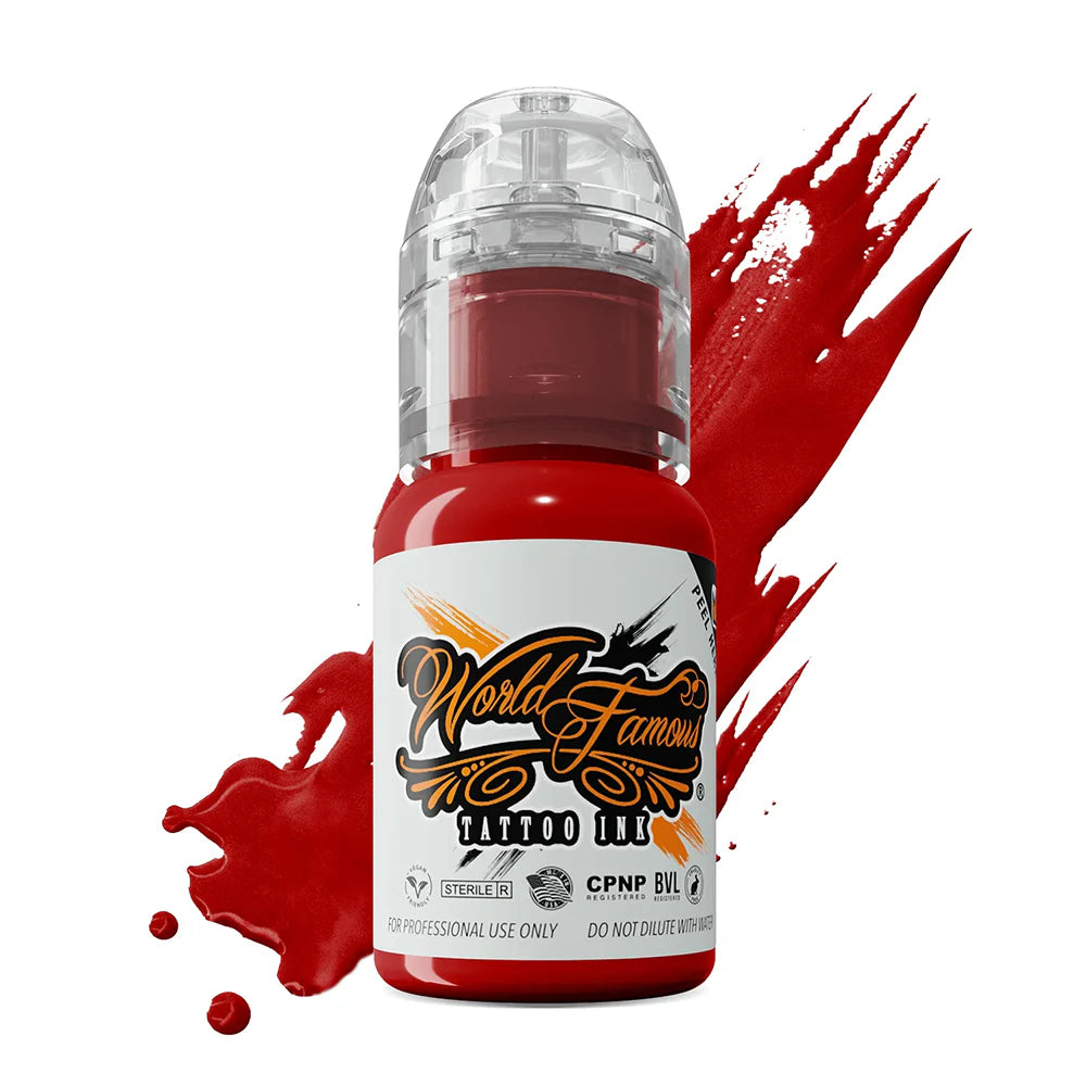 World Famous Mayon Lava Red Tattoo Ink