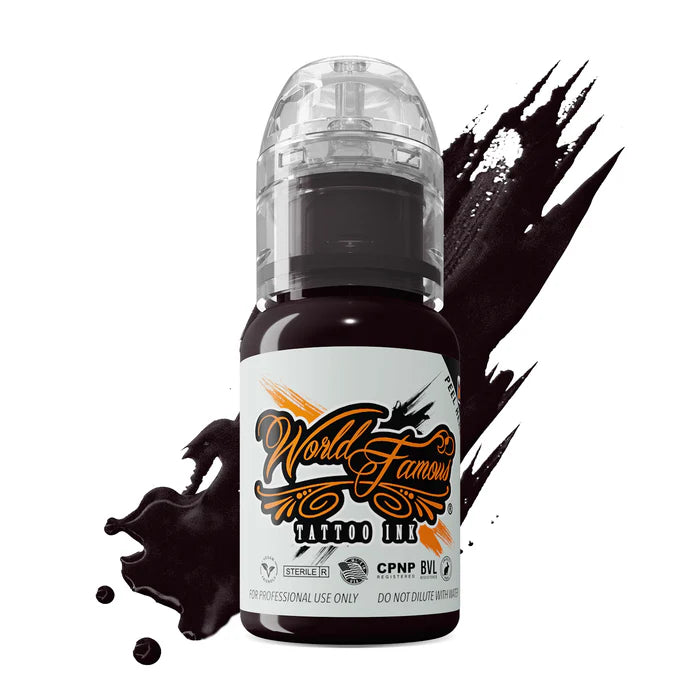 World Famous Plumb Island Black Tattoo Ink