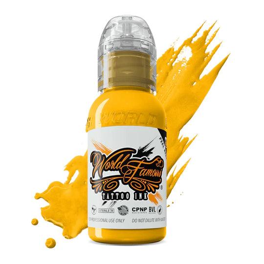 World Famous USA Yellow Tattoo Ink