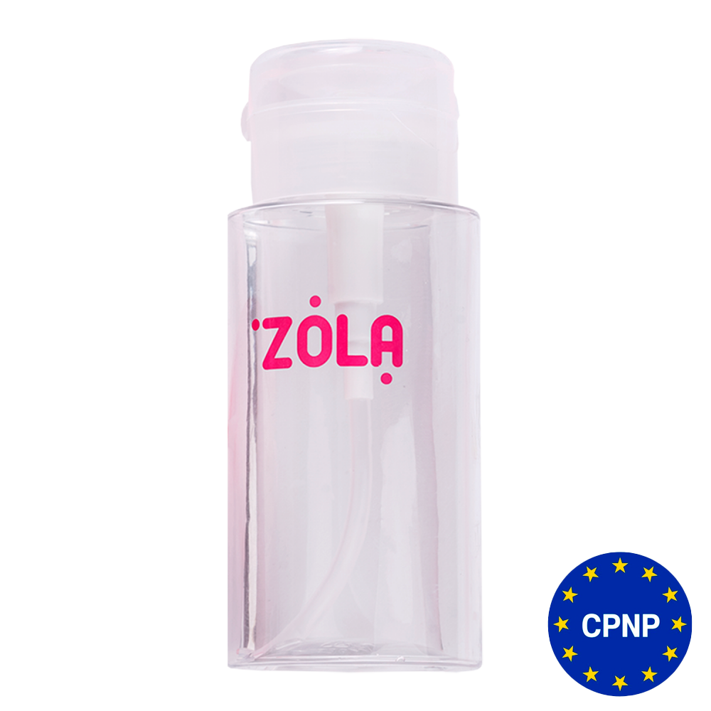 ZOLA PLASTIC LIQUID CONTAINER WITH PUMP DISPENSER