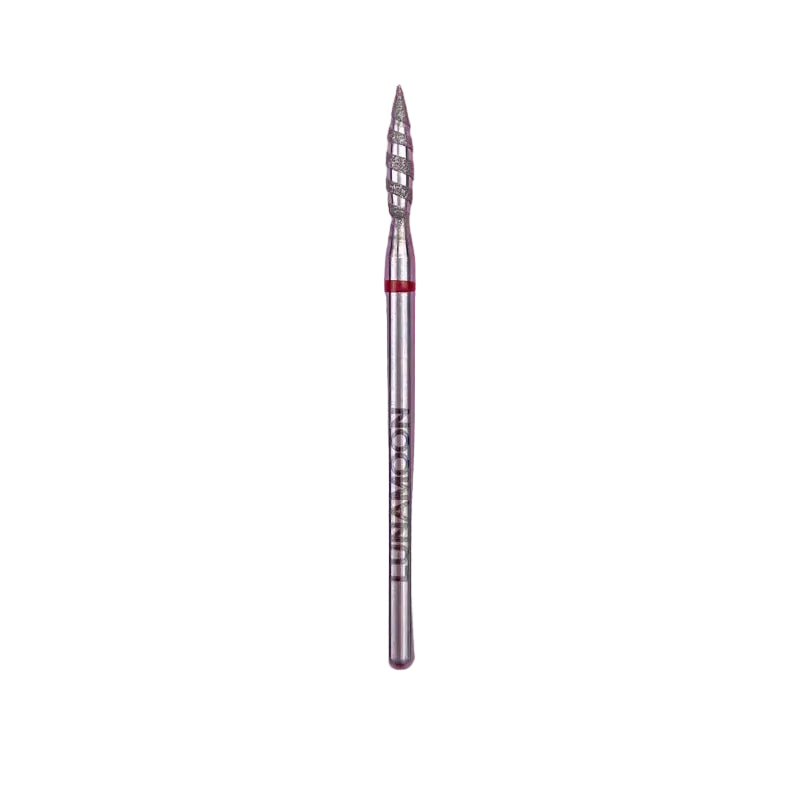 LUNAmoon Diamond cutter "Tornado Flame" red 2.1mm (051)