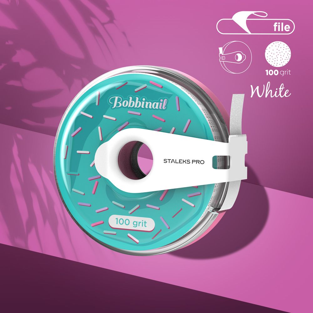STALEKS White disposable abrasive tape EXPERT in a plastic case