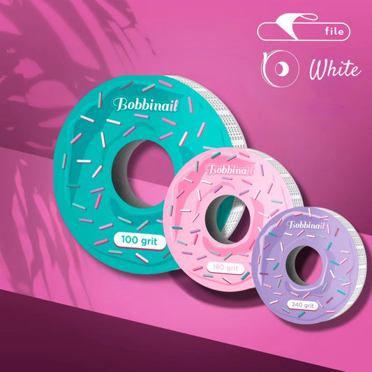 STALEKS Disposable white abrasive tape EXPERT for the plastic case