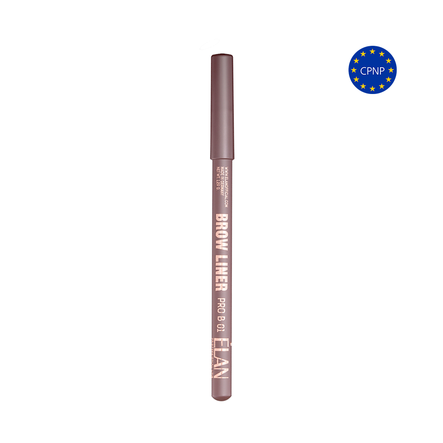 ELAN Powder Eyebrow Pencil Brow Liner Pro B 01 medium brown