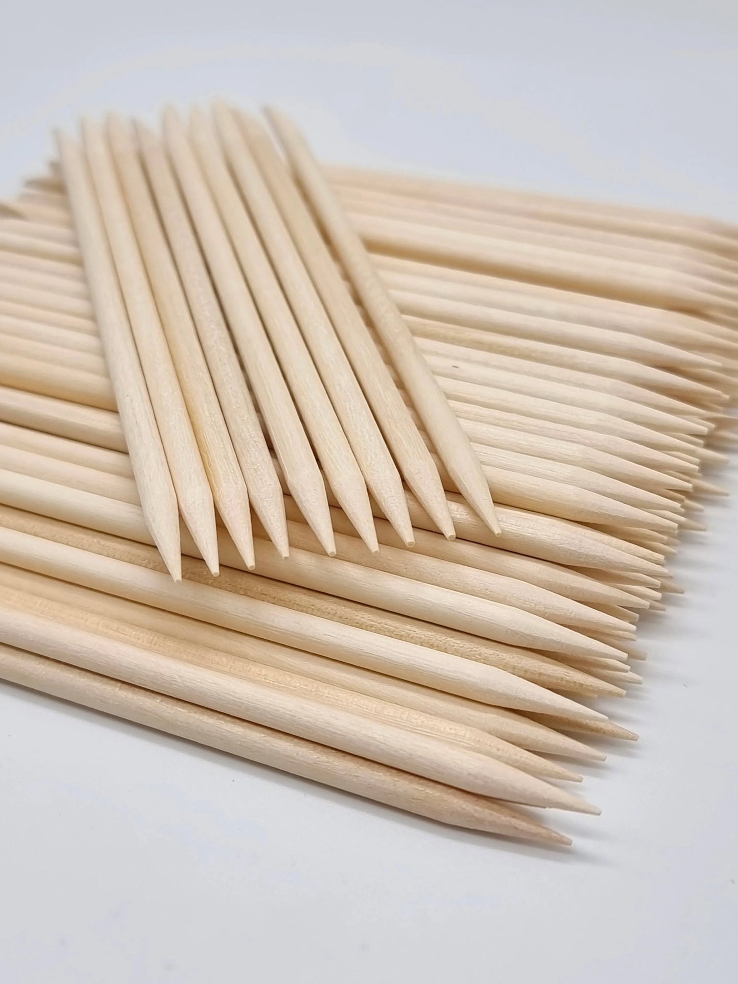 100pcs Orange Wood cuticle pusher for manicure 11,4cm