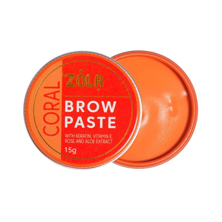 Contour eyebrow paste ZOLA / Brow Paste / Coral, 15 g