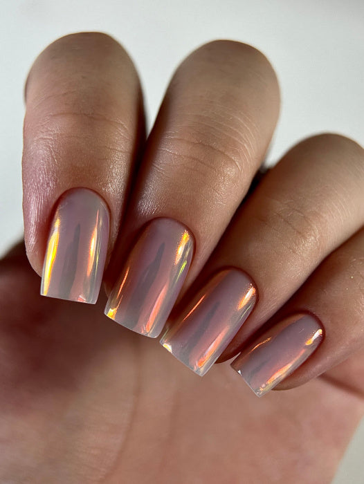 DARK Powder Nail Designe