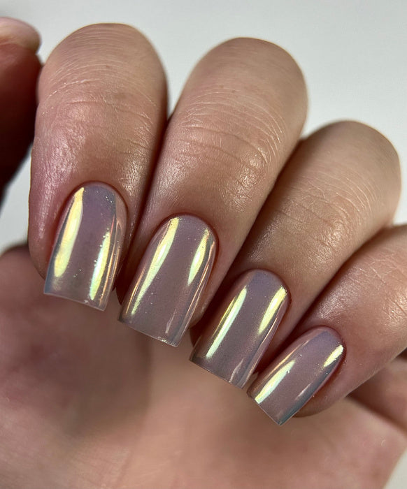 DARK Powder Nail Designe