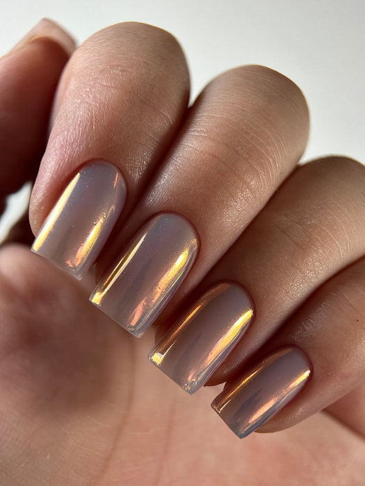 DARK Powder Nail Designe