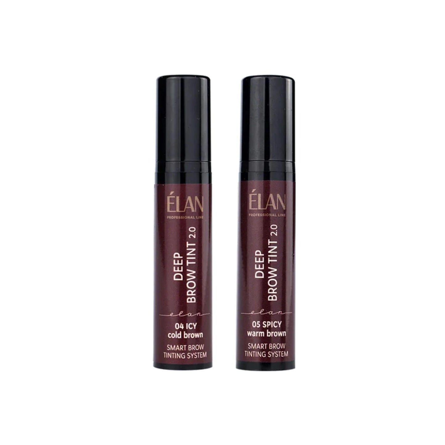 ELAN Smart Brow Tinting System - Deep Brow Tint 2.0 (04 Icy Cold Brown, 05 Spicy Warm Brown)