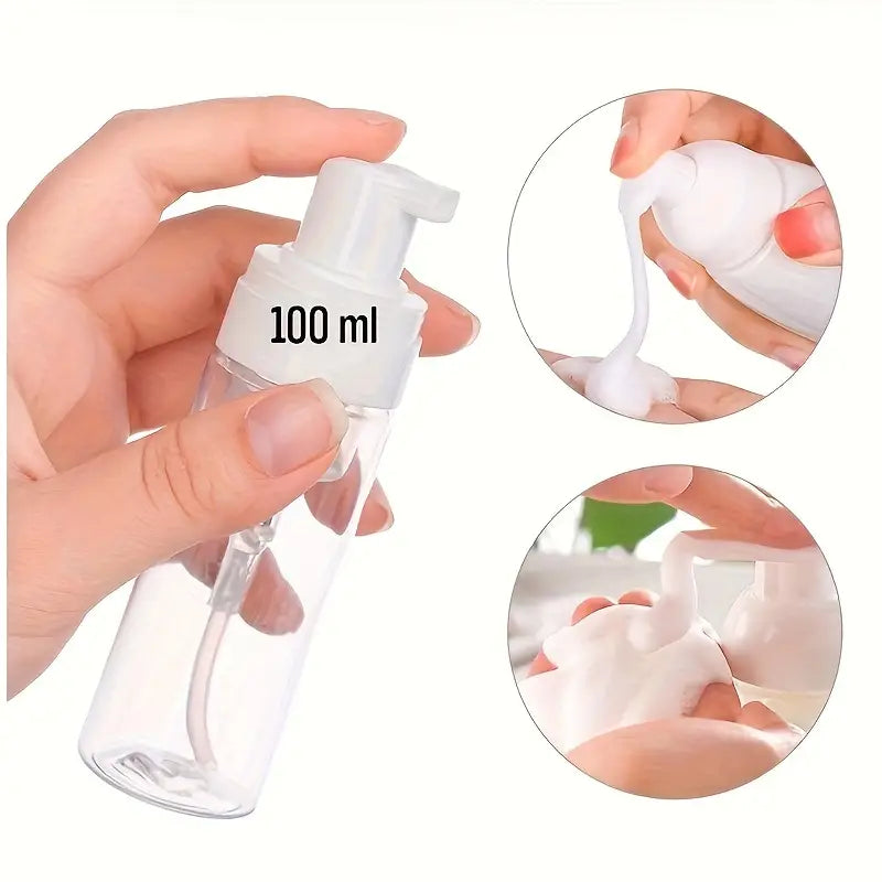 Foam Bottle Dispenser Liquid Foaming Pump 100ml Clear
