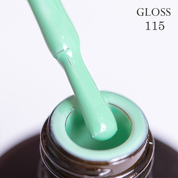 Gel polish 115 GLOSS (turquoise), 11 ml
