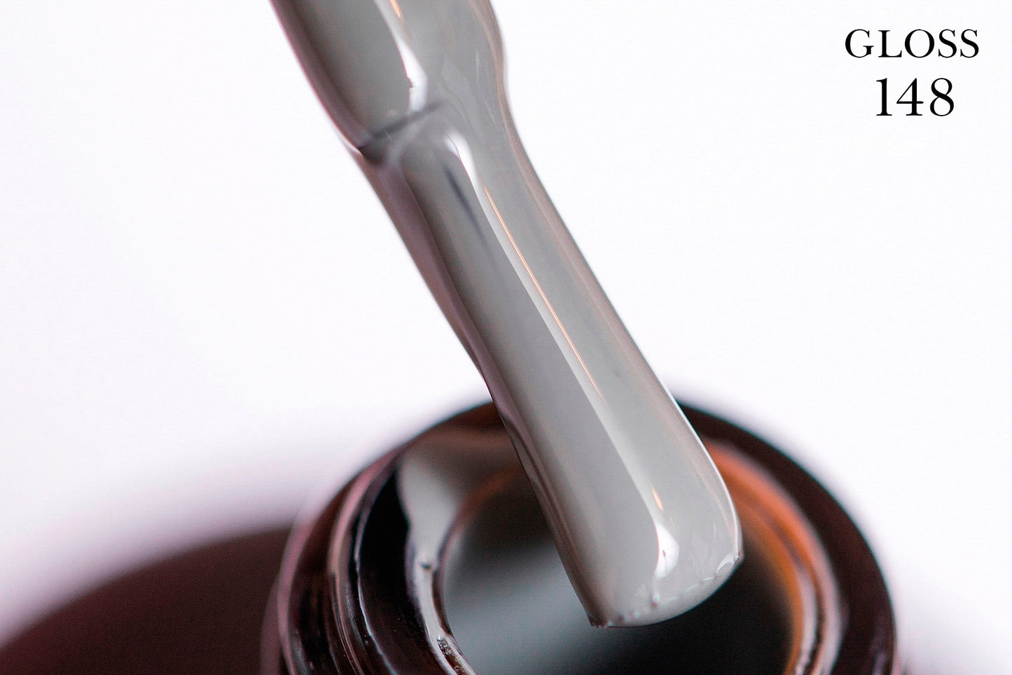 Gel polish 148 GLOSS (dusty gray), 11 ml