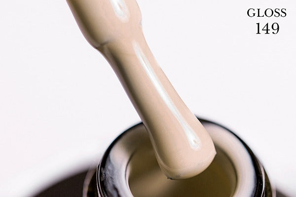 Gel polish 149 GLOSS (creamy beige), 11 ml