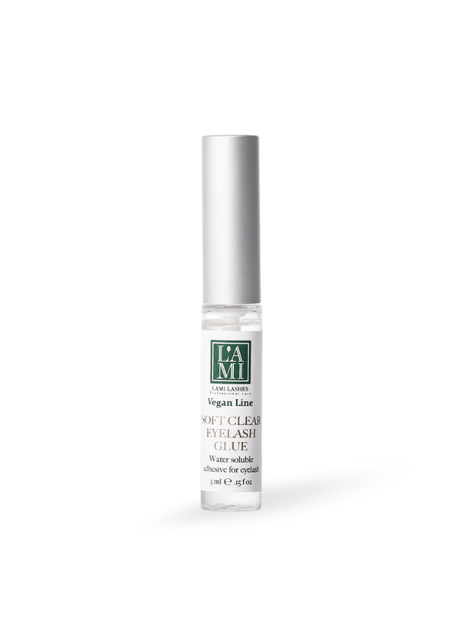 LAMI LASHES Soft Clear Eyelash Glue (VEGAN), 5 ml