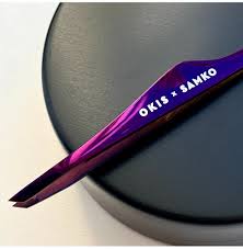 OKIS Eyebrow tweezers classic beveled Easy Tweezy Okis x Samko