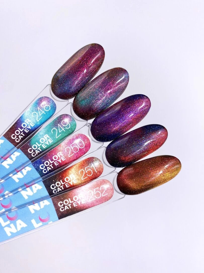 LUNAmoon Cat Eye 248 Gel polish Color, 13 ml