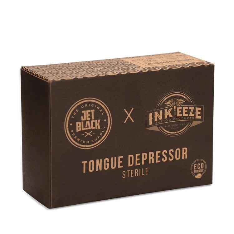 INKEEZE Jet Black X Tongue Depressors For Tattoo