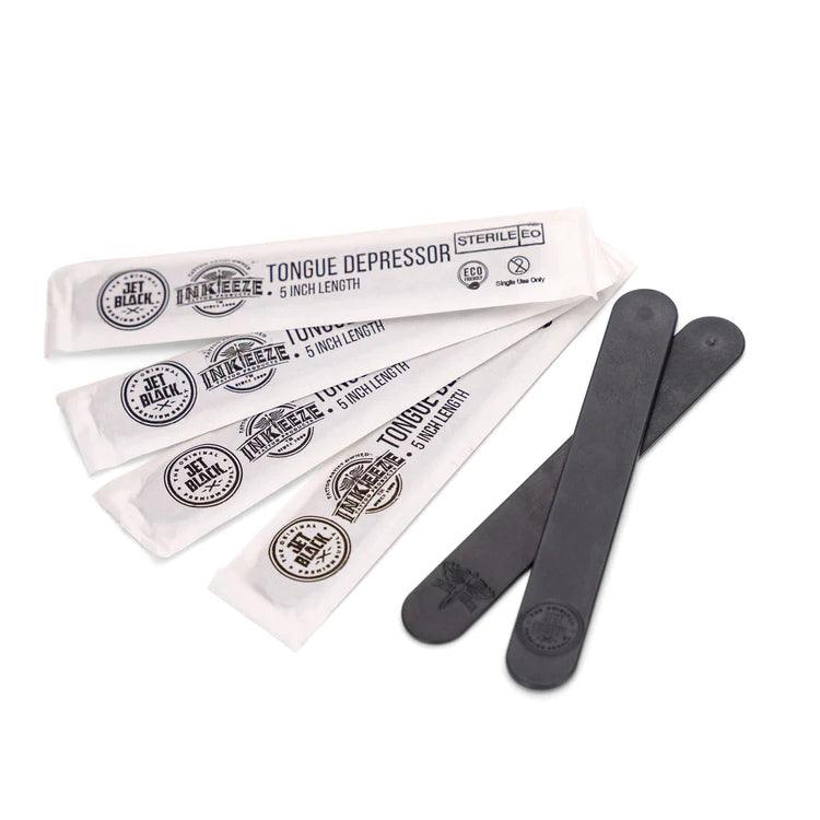 INKEEZE Jet Black X Tongue Depressors For Tattoo