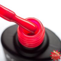 Gel Polish K009 Komilfo Kaleidoscopic Collection (bright pink, neon), 8 ml