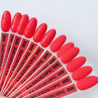 Gel Polish K009 Komilfo Kaleidoscopic Collection (bright pink, neon), 8 ml