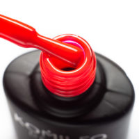 Gel Polish K021 Komilfo Kaleidoscopic Collection (bright coral, neon), 8 ml