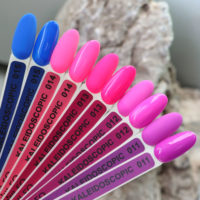 Gel Polish K014 Komilfo Kaleidoscopic Collection (hot pink, neon), 8 ml